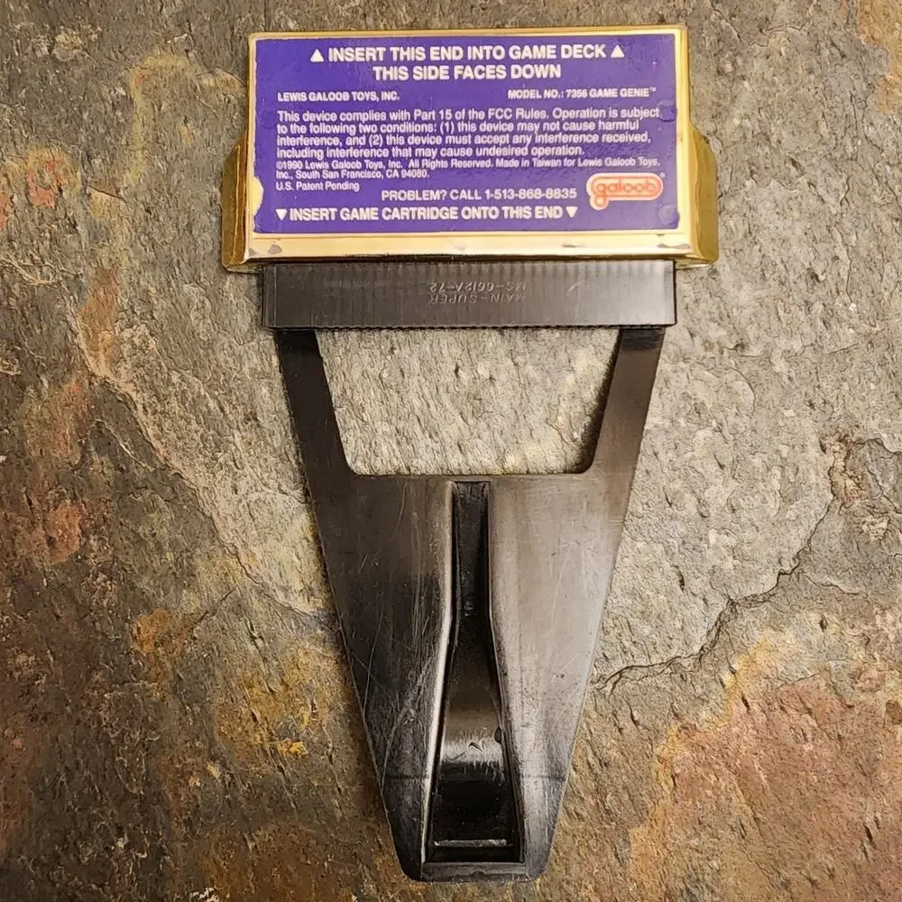 Game - Game Genie - NES - Nintendo - Galoob